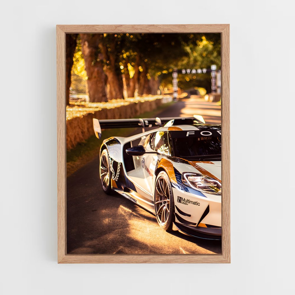 Poster Vitesse élégance prestigieux – affiche Ford (vue 4)